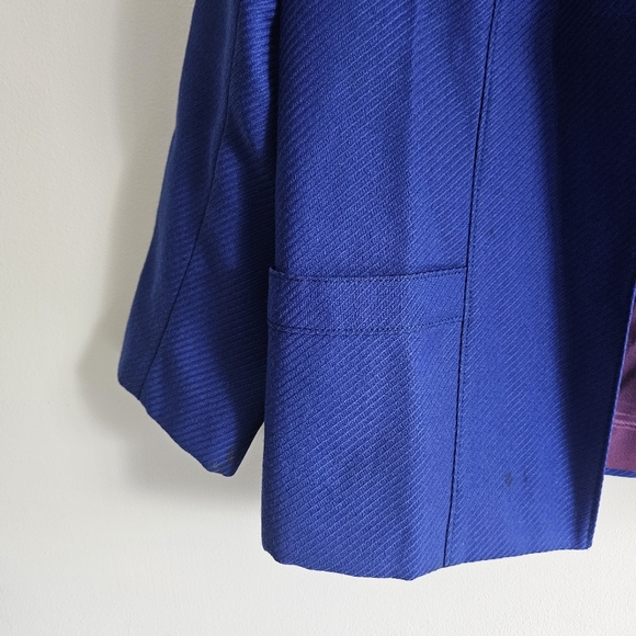 Vintage White Stag 100% Virgin Wool Blue Blazer With Union Tag - Picture 2 of 11